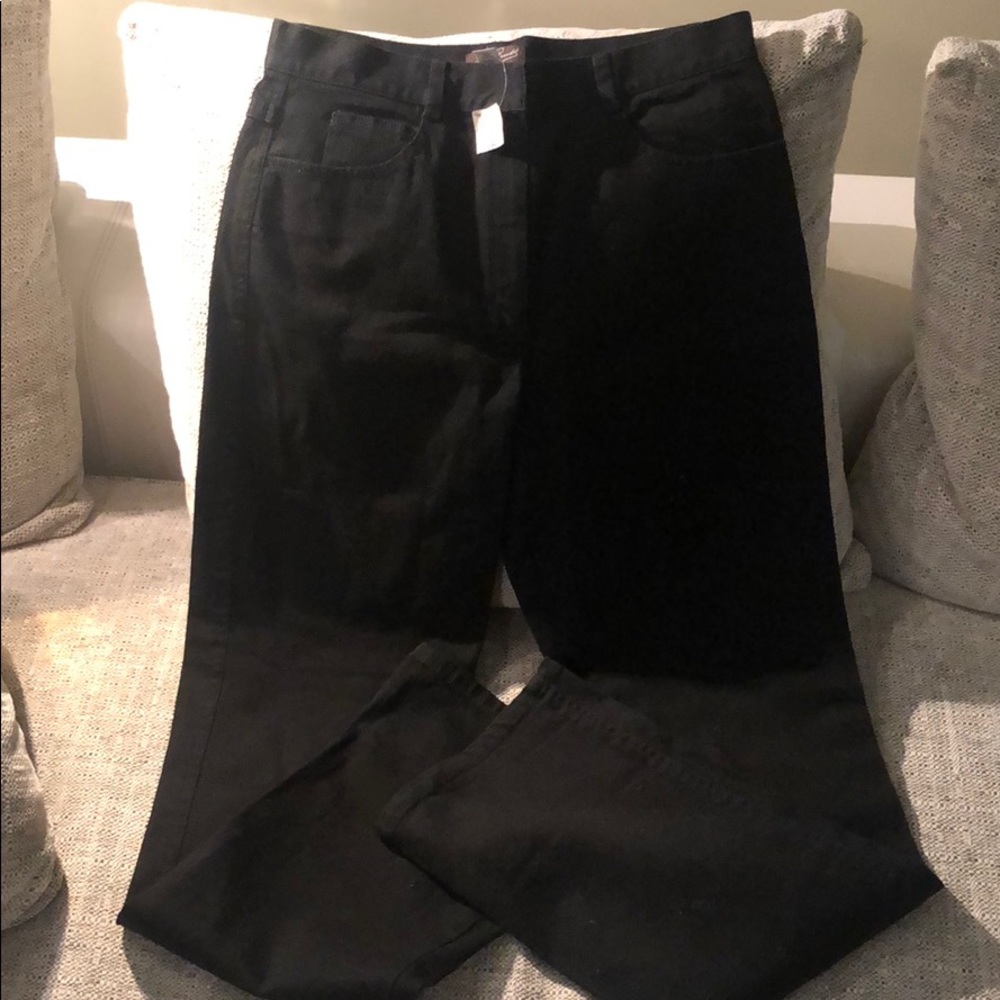 ⭐️⭐️⭐️NWT HENRI BENDEL BLACK STRAIGHT JEAN!!